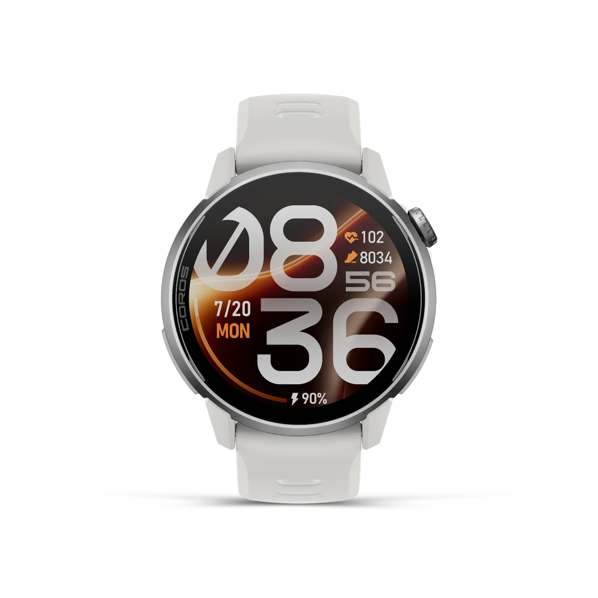 Coros Multisportuhr Pace 4 Pro, weiss mit Silikon-Armband - machsport – Bild 