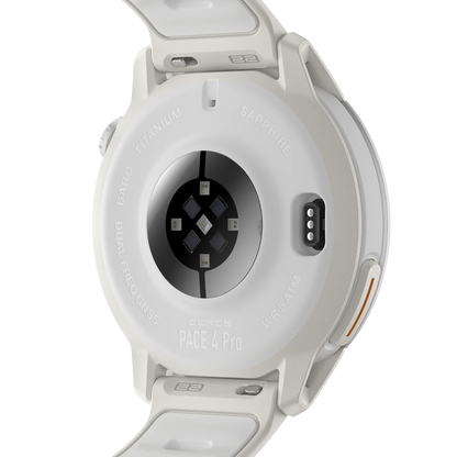 Coros Multisportuhr Pace 4 Pro, weiss mit Silikon-Armband - machsport