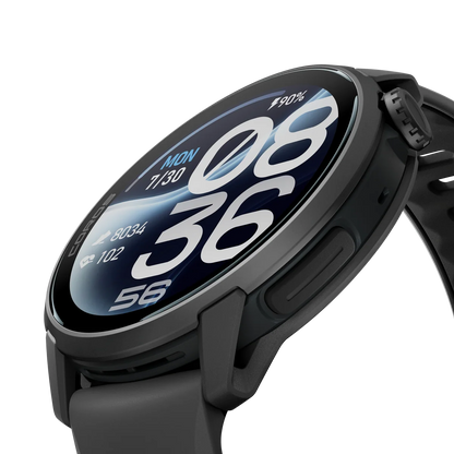 Coros Sportuhr Pace 4 Pro, black silikon