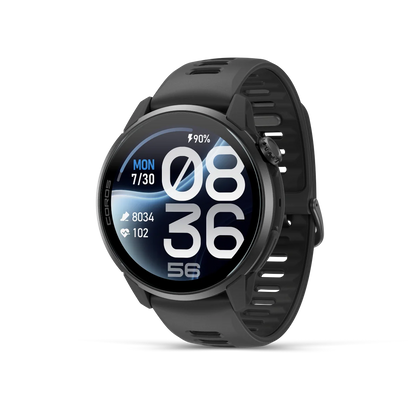 Coros Sportuhr Pace 4 Pro, black silikon