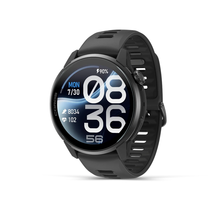 Coros Sportuhr Pace 4 Pro, black silikon