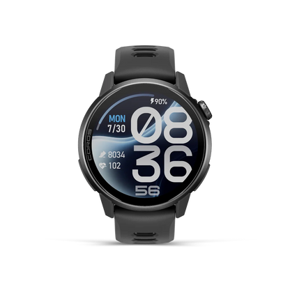 Coros Sportuhr Pace 4 Pro, black silikon