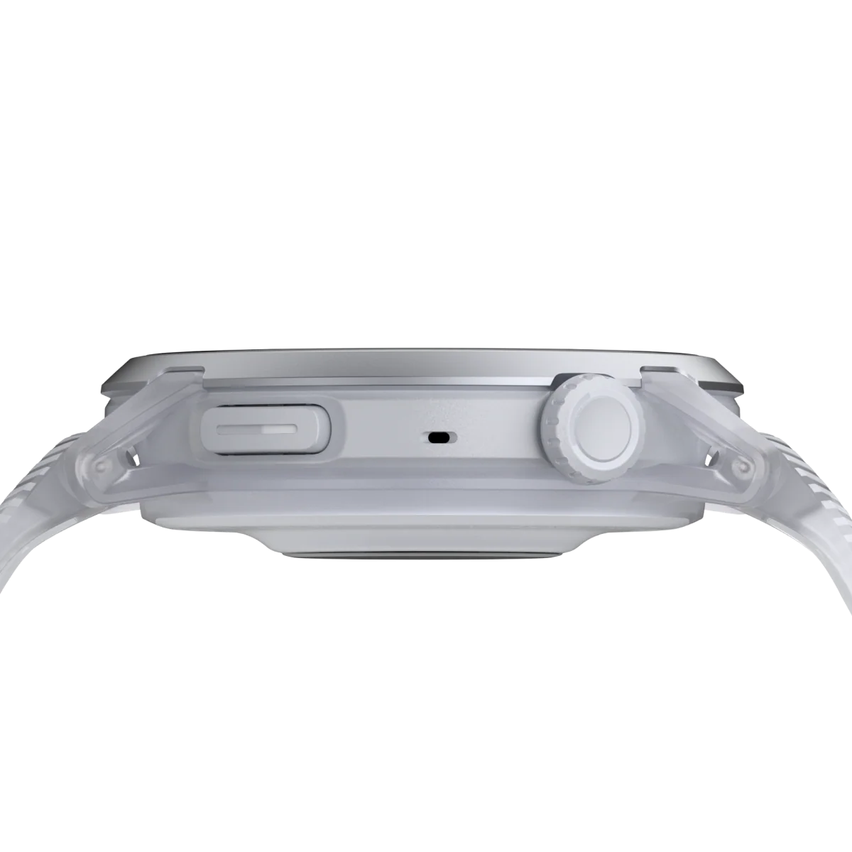 Coros Sportuhr Pace 4, Silikonarmband, Cloud White – Bild 