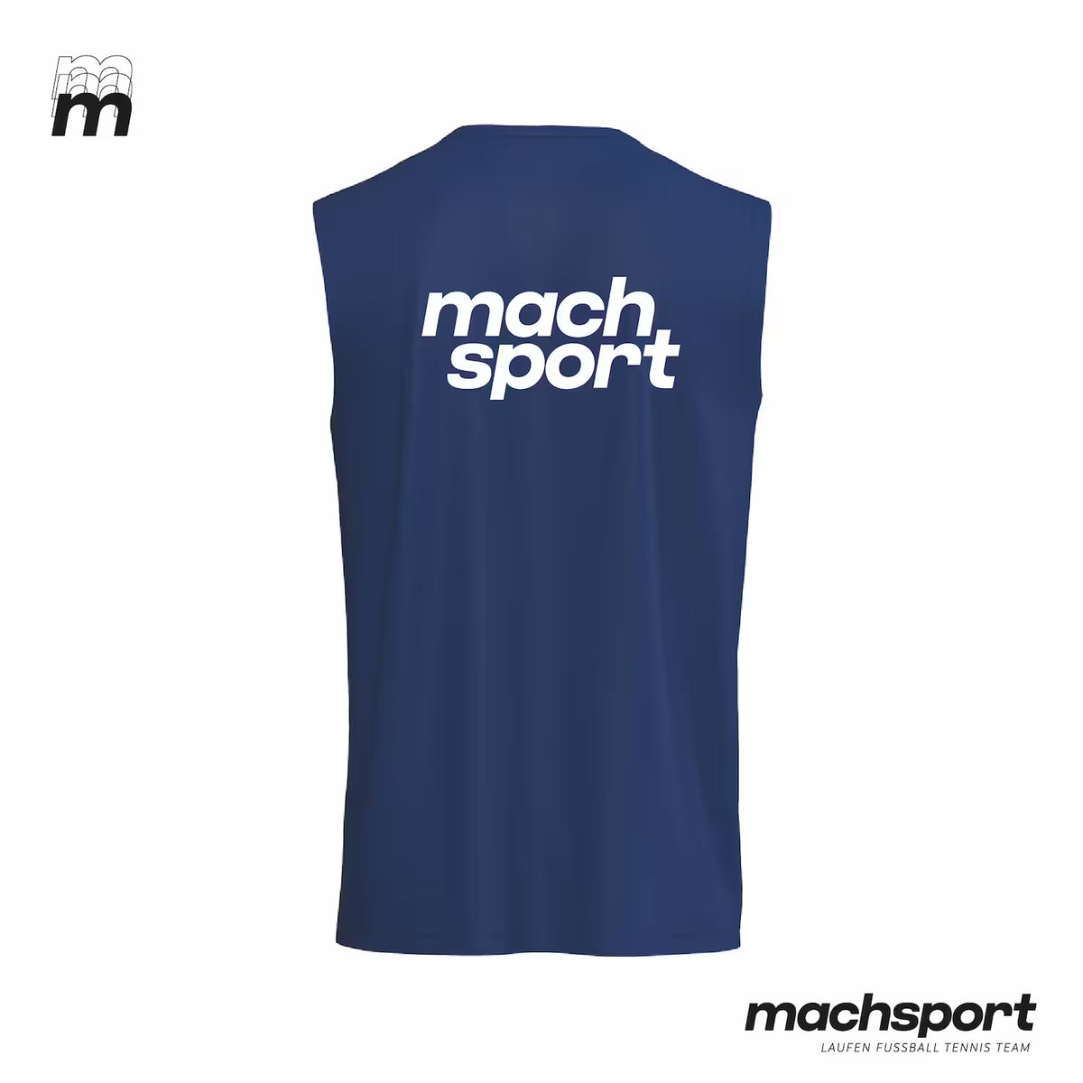 DSG Union HABAU Trainingsshirt Blau ärmellos – Bild 