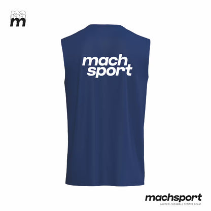 DSG Union HABAU Trainingsshirt Blau ärmellos