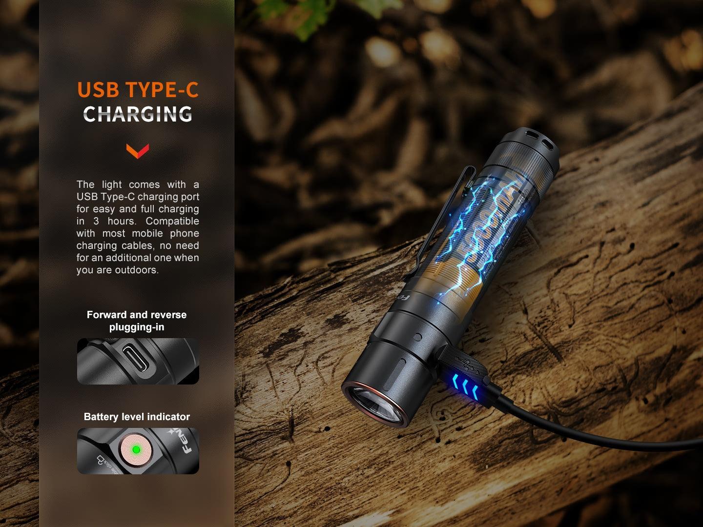 Fenix E35R High-Performance EDC-Taschenlampe, 3100 Lumen – Bild 