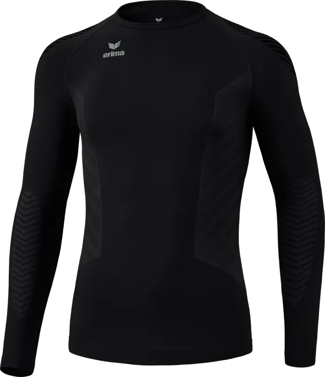 Erima Herrenshirt Athletic Longsleeve, schwarz