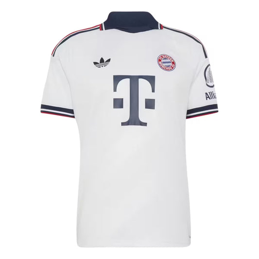 FC Bayern München Herrenfußballshirt Auswärtstrikot 26/27 – weiß / S