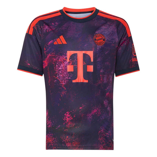 FC Bayern München Kinderfußballshirt Ausweichtrikot 26/27 – lila / 128