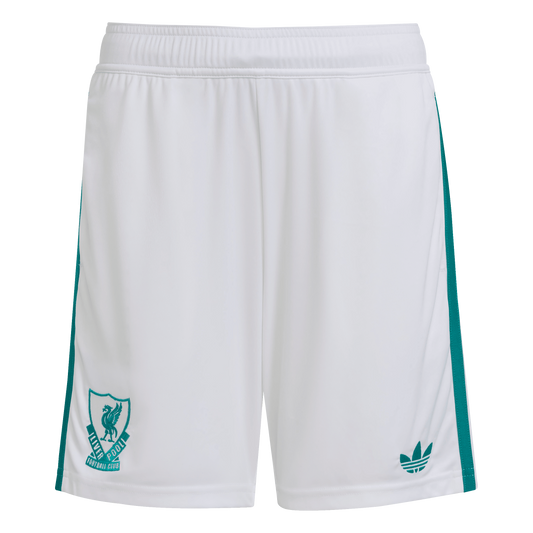 FC Liverpool 3rd Short Kids 25/26 – weiß / 128