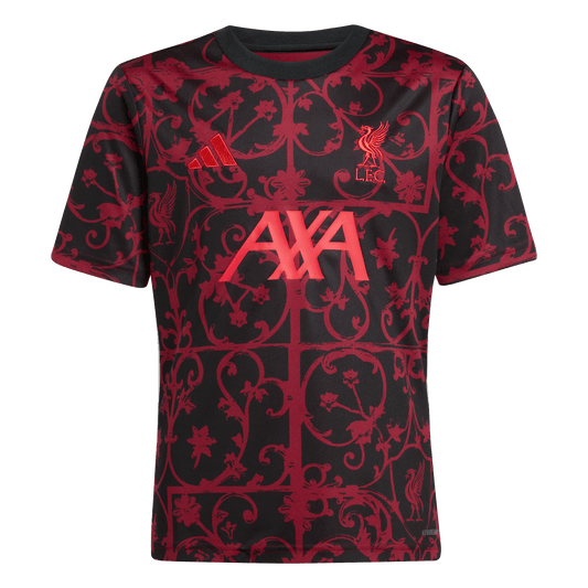 FC Liverpool Preshirt Kids 25/26 – dunkelrot / 128