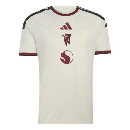 FC Manchester United Herrenfußballshirt Third Jersey 26/27 – beige / S