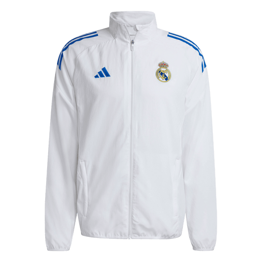 FC Real Madrid EU Pre Jacket 25/26 – weiß / S