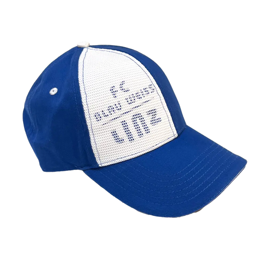 FC Blau-Weiß Linz Cap Netz – weiß/blau / ONE SIZE