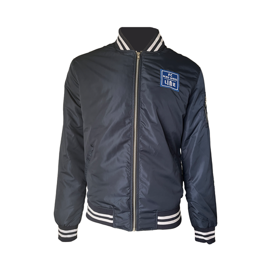 FC Blau-Weiß Linz Bomberjacke – dunkelblau / S