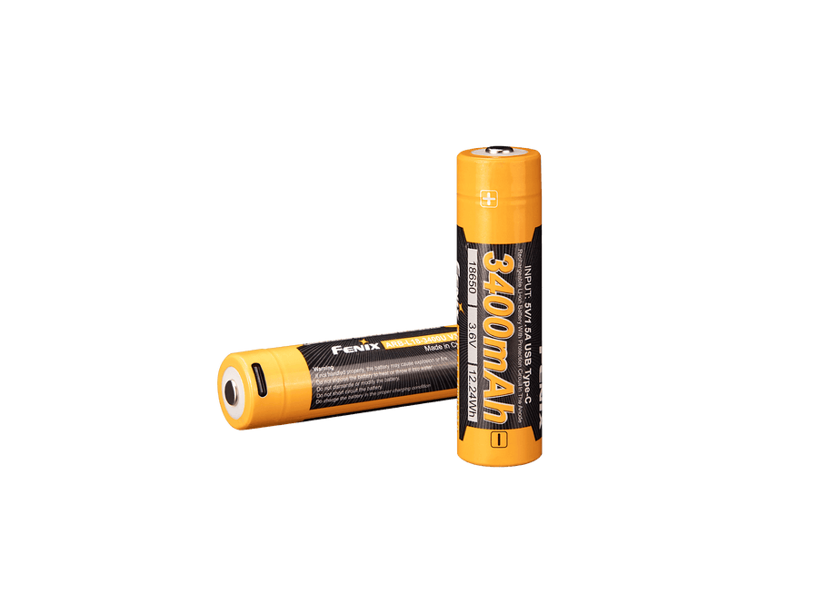 Fenix ARB-L18-3400U V3.0 - USB-Akku 18650 (3400 mAh, Version 3.0)