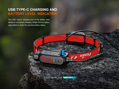 Fenix HP12R-T Separation-Style-Design Stirnlampe für Trailrunning, 1200 Lumen