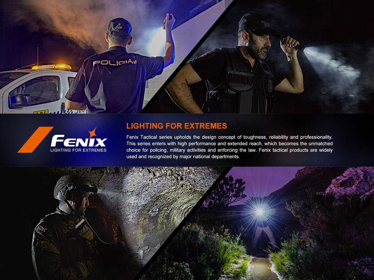 Fenix TK25R Multifunktionale Taschenlampe für Polizei und Dienst, 3600 Lumen – Bild 