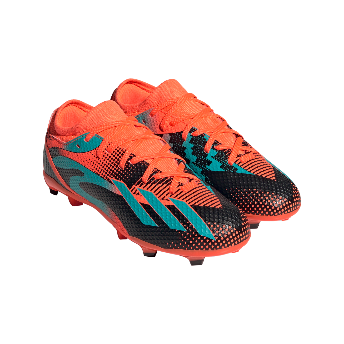 Adidas Fußballschuhe X Speedportal Messi FG Jr. - ultraleicht, reaktionsschnell & optimaler Grip für junge Spieler auf festen Böden