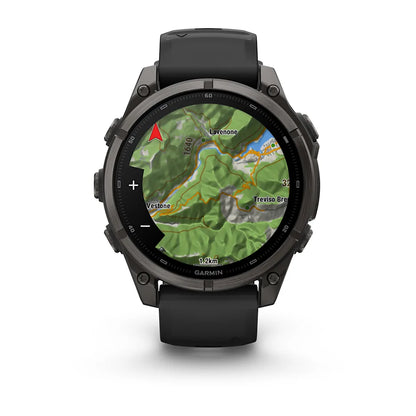 Garmin Fēnix® 9 – 47mm Schwarz/Carbongrau DLC Titan