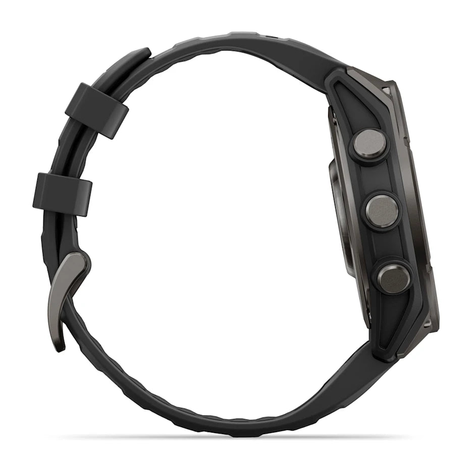 Garmin Fēnix® 9 – 47mm Schwarz/Carbongrau DLC Titan