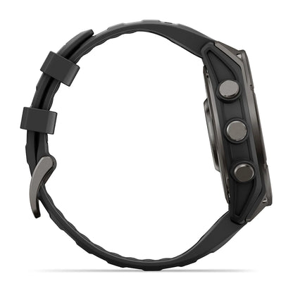 Garmin Fēnix® 9 – 47mm Schwarz/Carbongrau DLC Titan