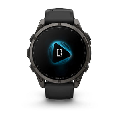 Garmin Fēnix® 9 – 47mm Schwarz/Carbongrau DLC Titan