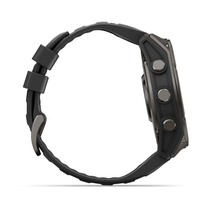 Garmin Fenix® 9 – 51mm Schwarz/Carbongrau DLC Titan