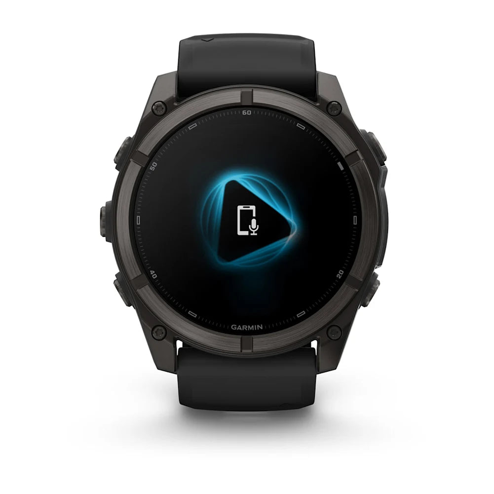 Garmin Fenix® 9 – 51mm Schwarz/Carbongrau DLC Titan