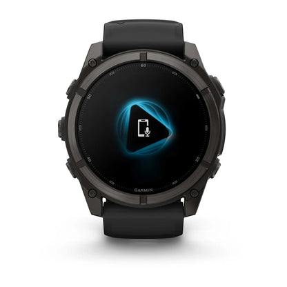 Garmin Fenix® 9 – 51mm Schwarz/Carbongrau DLC Titan