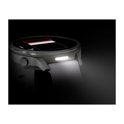 Garmin Venu® 4 - 41 mm Grau/Silber mit Schnellwechsel-Silikon-Armband 18 mm Lavendelblau