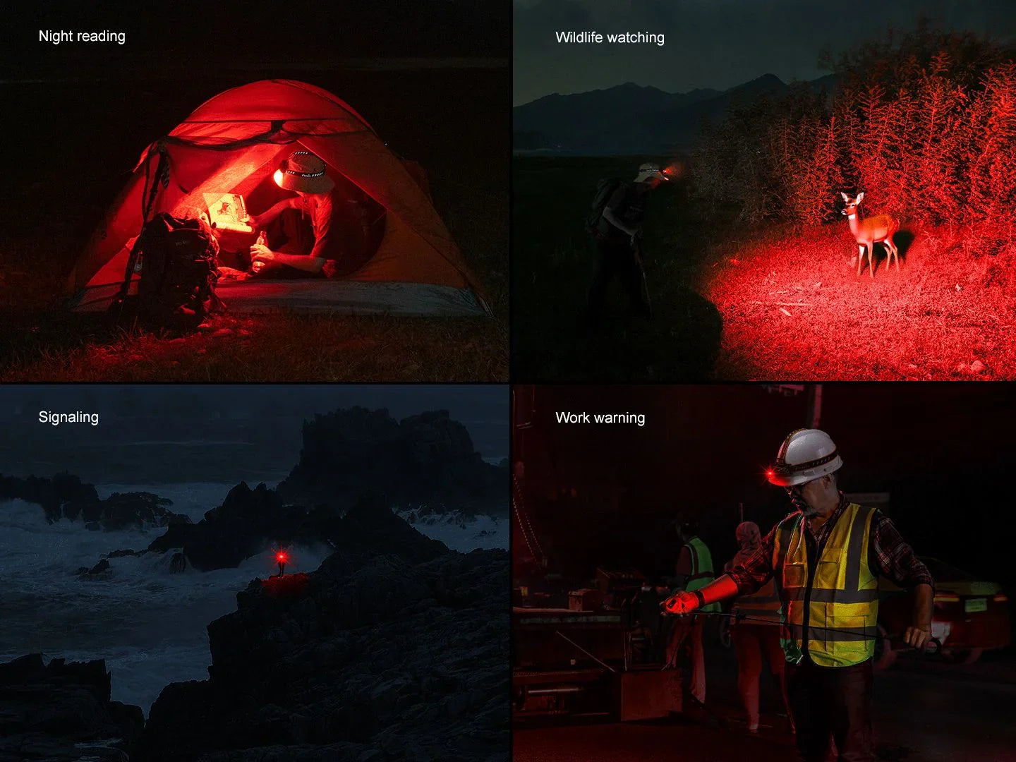 Fenix HM60R V2.0 Hochleistungs-Stirnlampe aus Metall, 1600 Lumen