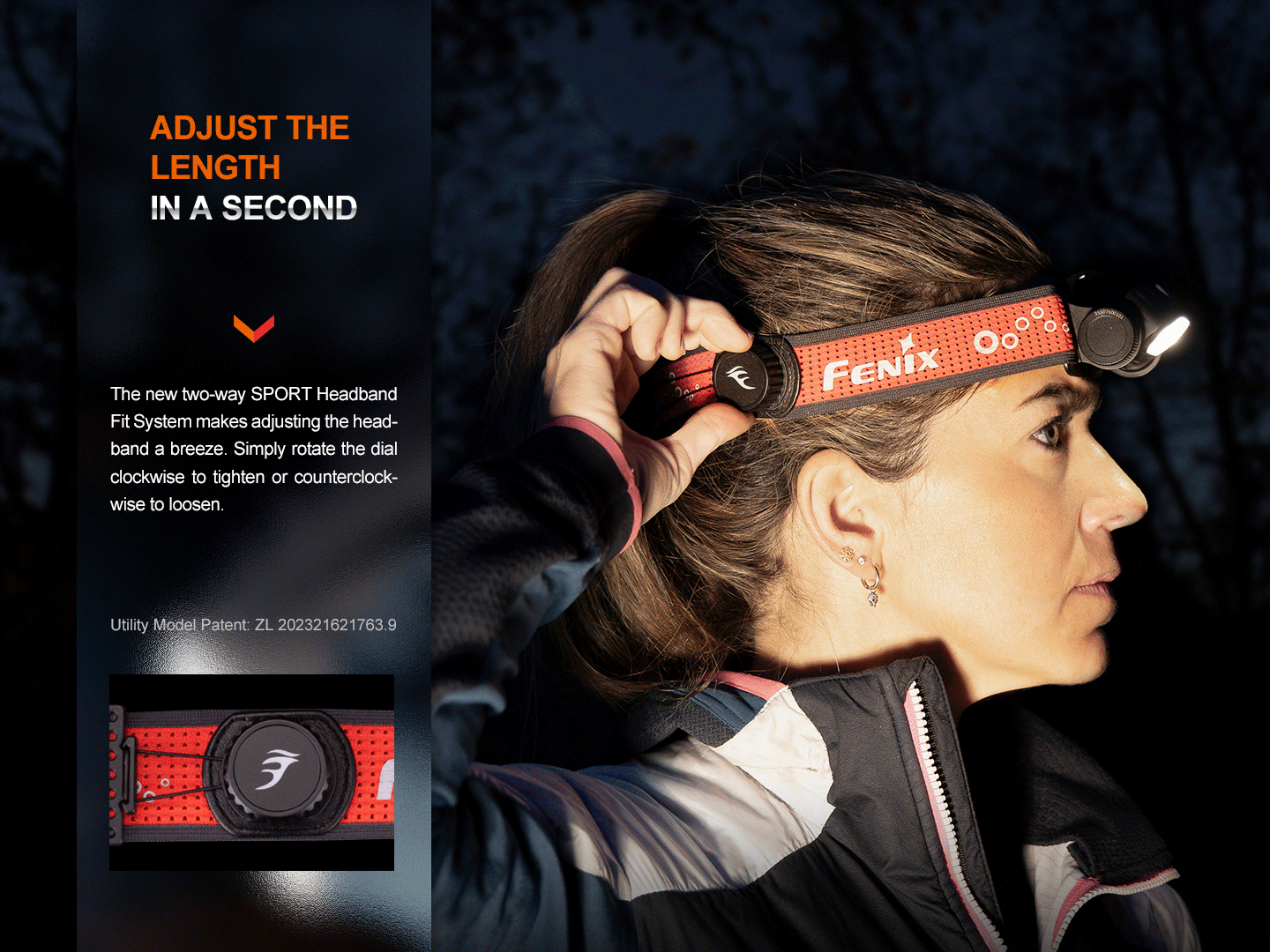 Fenix HM65R-T V2.0 Leichte Magnesium-Stirnlampe für Trailrunning, Skitouren 1600 Lumen – Bild 