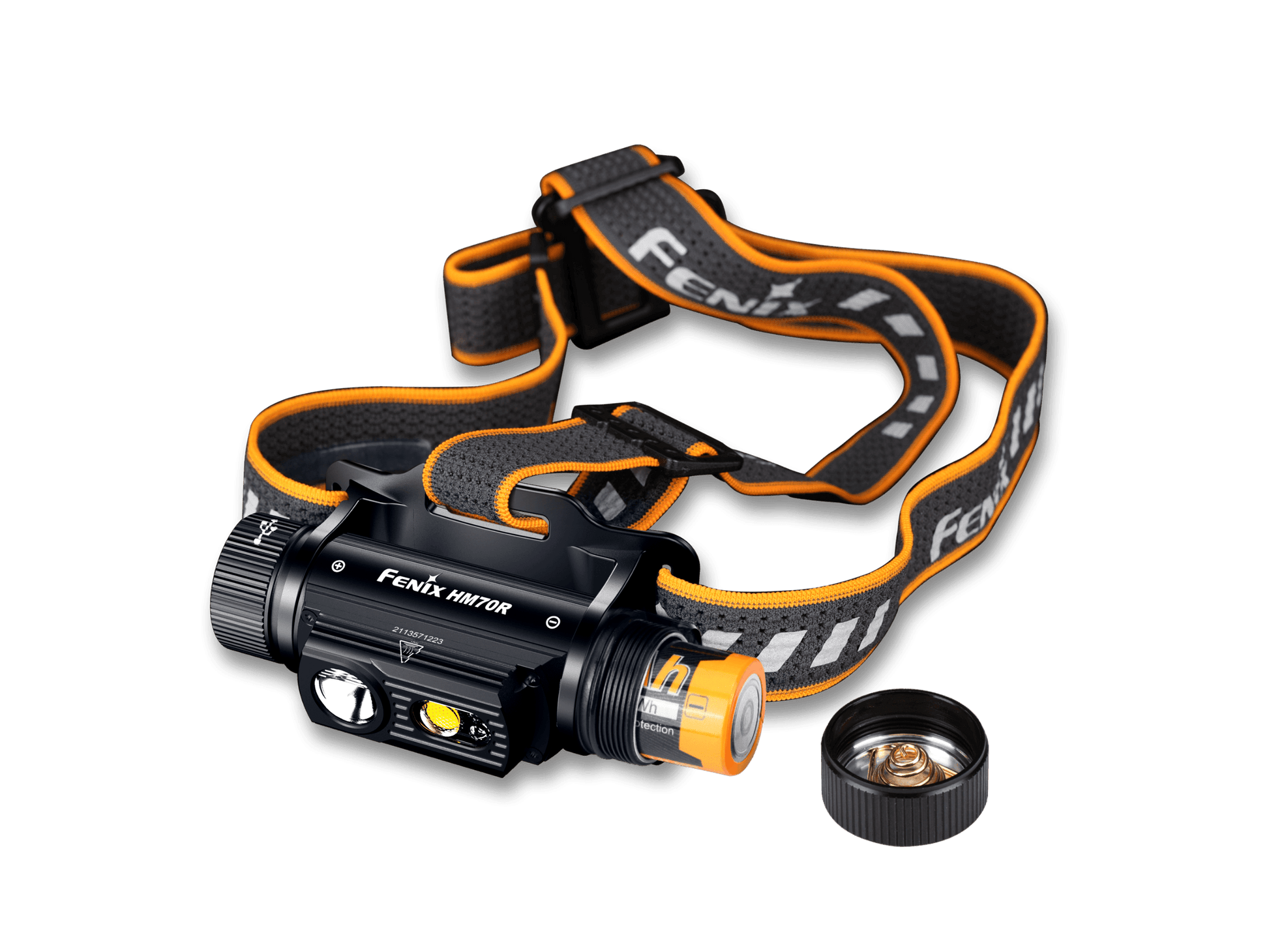Fenix HM70R Wiederaufladbare Stirnlampe mit dreifacher Lichtquelle, 1600 Lumen – Bild 