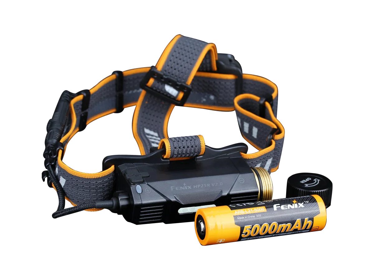 Fenix HP25R V2.0 wiederaufladbare Arbeits-Stirnlampe mit extrem langer Laufzeit, 1600 Lumen – Bild 