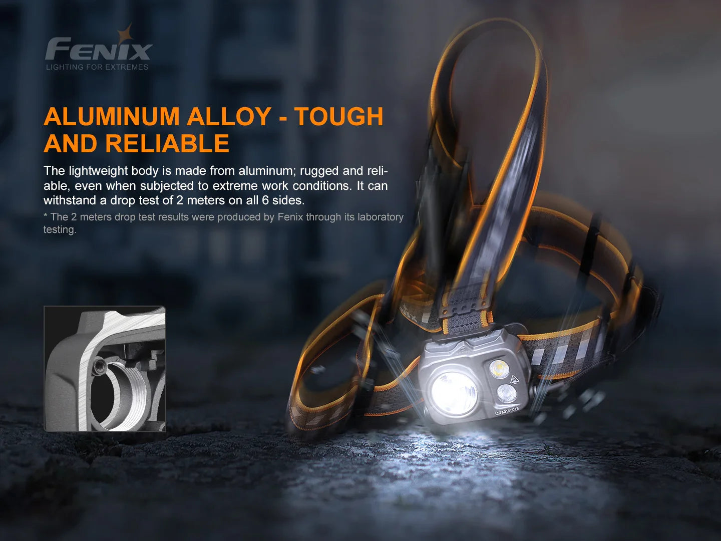 Fenix HP25R V2.0 wiederaufladbare Arbeits-Stirnlampe mit extrem langer Laufzeit, 1600 Lumen – Bild 