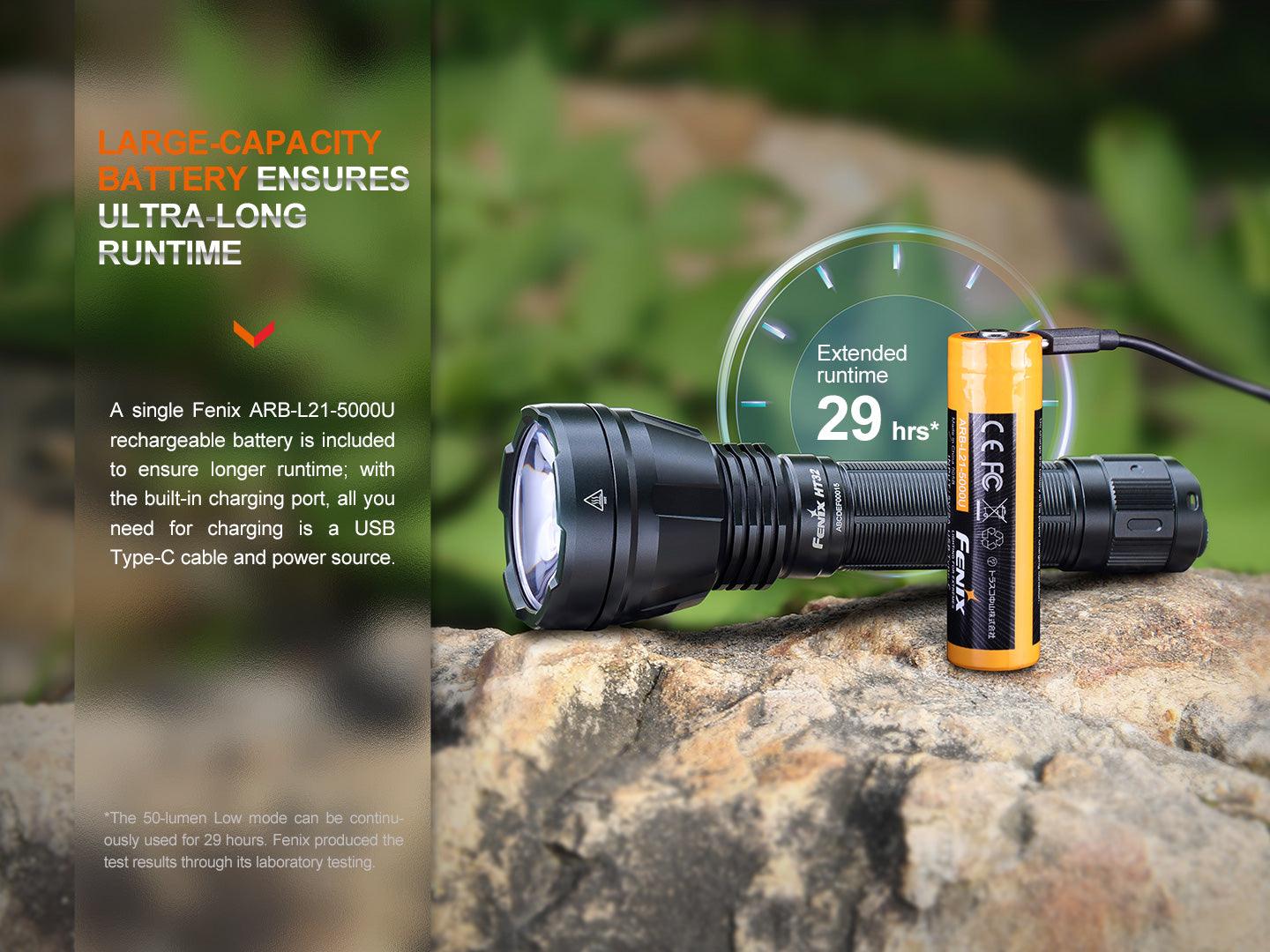 Fenix HT32 Outdoor Jagd-Taschenlampe, 2500 Lumen – Bild 