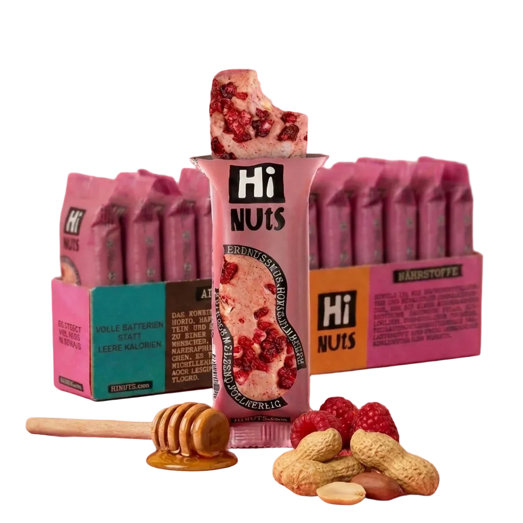 Hinuts_Riegel_Erdnussmuss_mit_Honig_und_Himbeere
