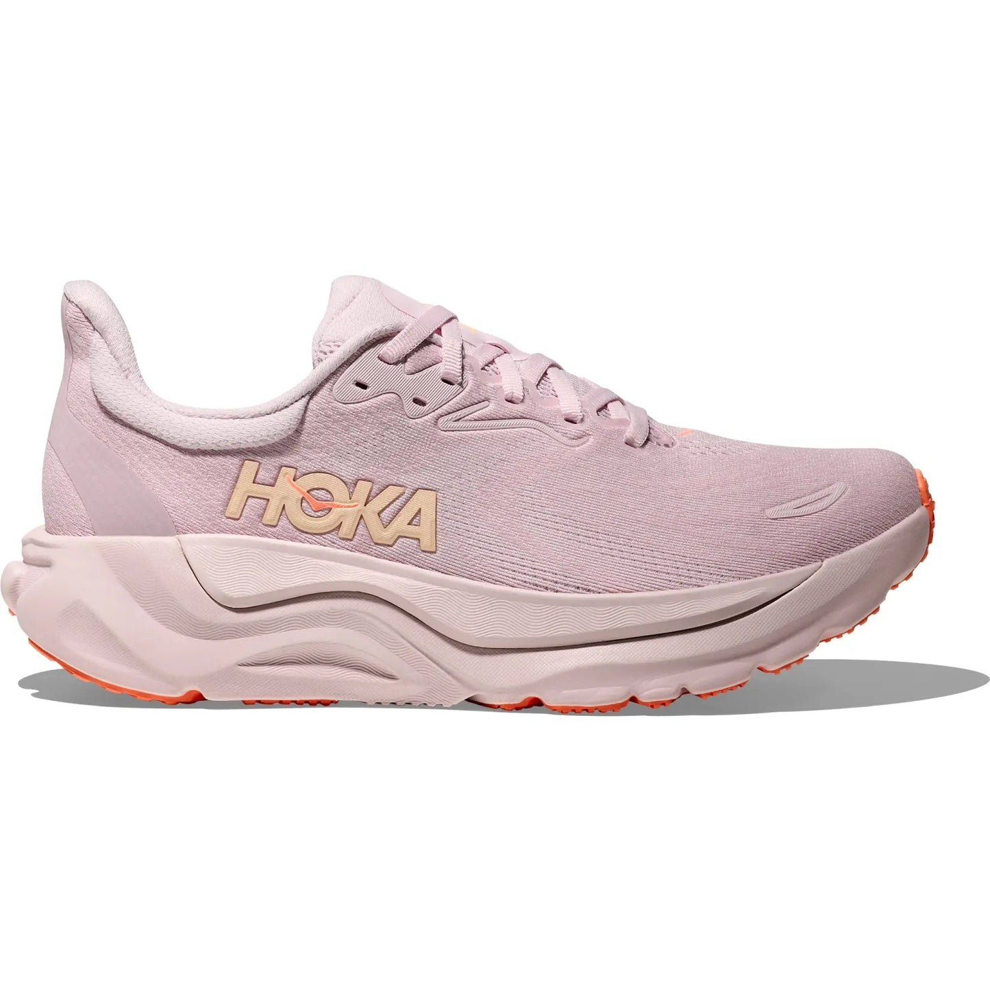 Hoka Damenlaufschuhe Arahi 8, lilac cream / neon cantaloupe