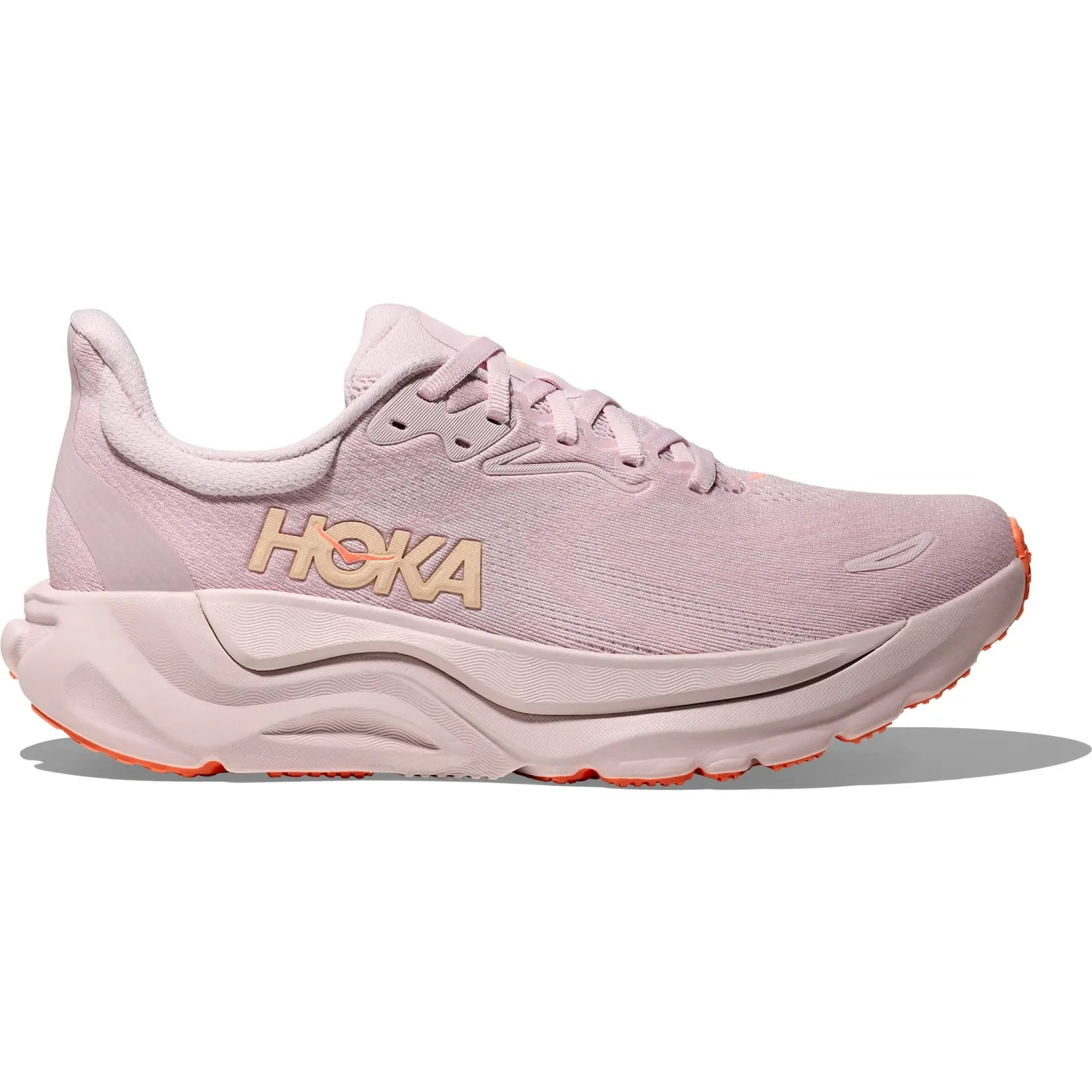 Hoka Damenlaufschuhe Arahi 8, lilac cream / neon cantaloupe – Bild 
