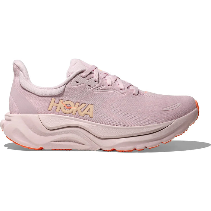 Hoka Damenlaufschuhe Arahi 8, lilac cream / neon cantaloupe
