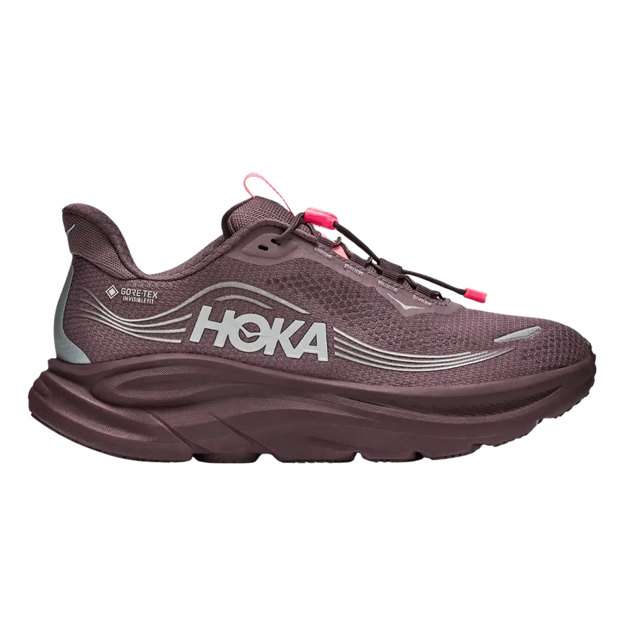 Hoka Damenlaufschuhe Clifton 11 GTX, smokey Quartz/Deep Mauve