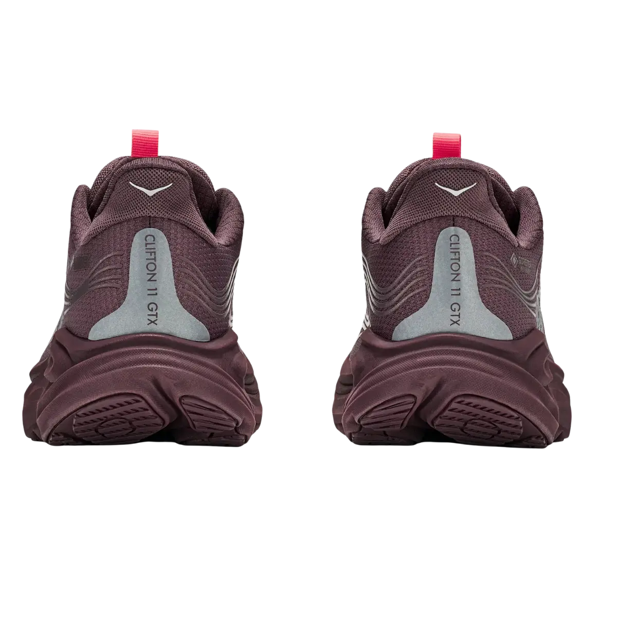 Hoka Damenlaufschuhe Clifton 11 GTX, smokey Quartz/Deep Mauve