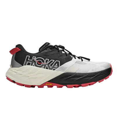 Hoka Damenlaufschuhe Speedgoat 7 GTX,  alabaster / black