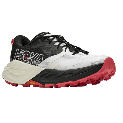Hoka Damenlaufschuhe Speedgoat 7 GTX,  alabaster / black