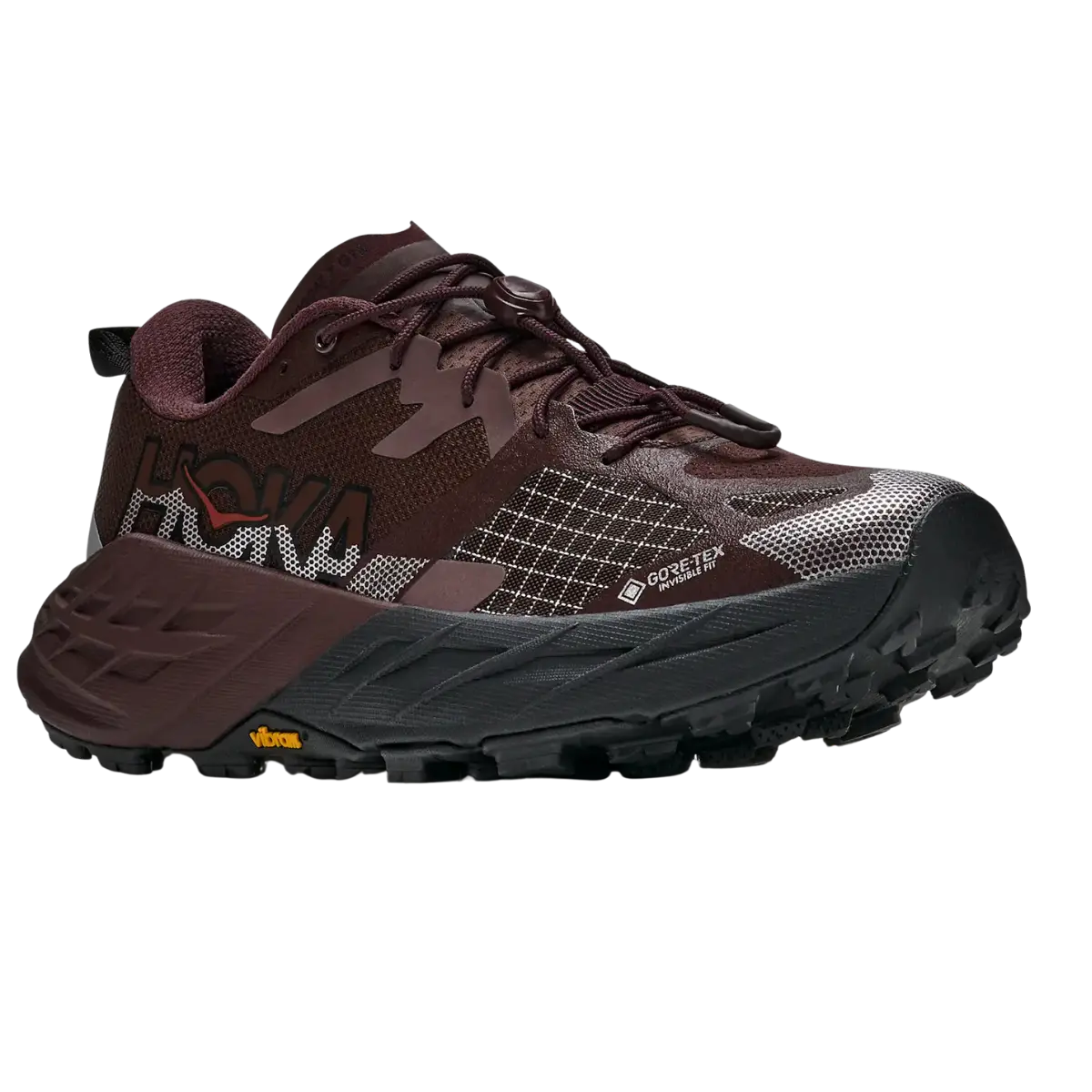 Hoka Damenlaufschuhe Speedgoat 7, deep mauve / black