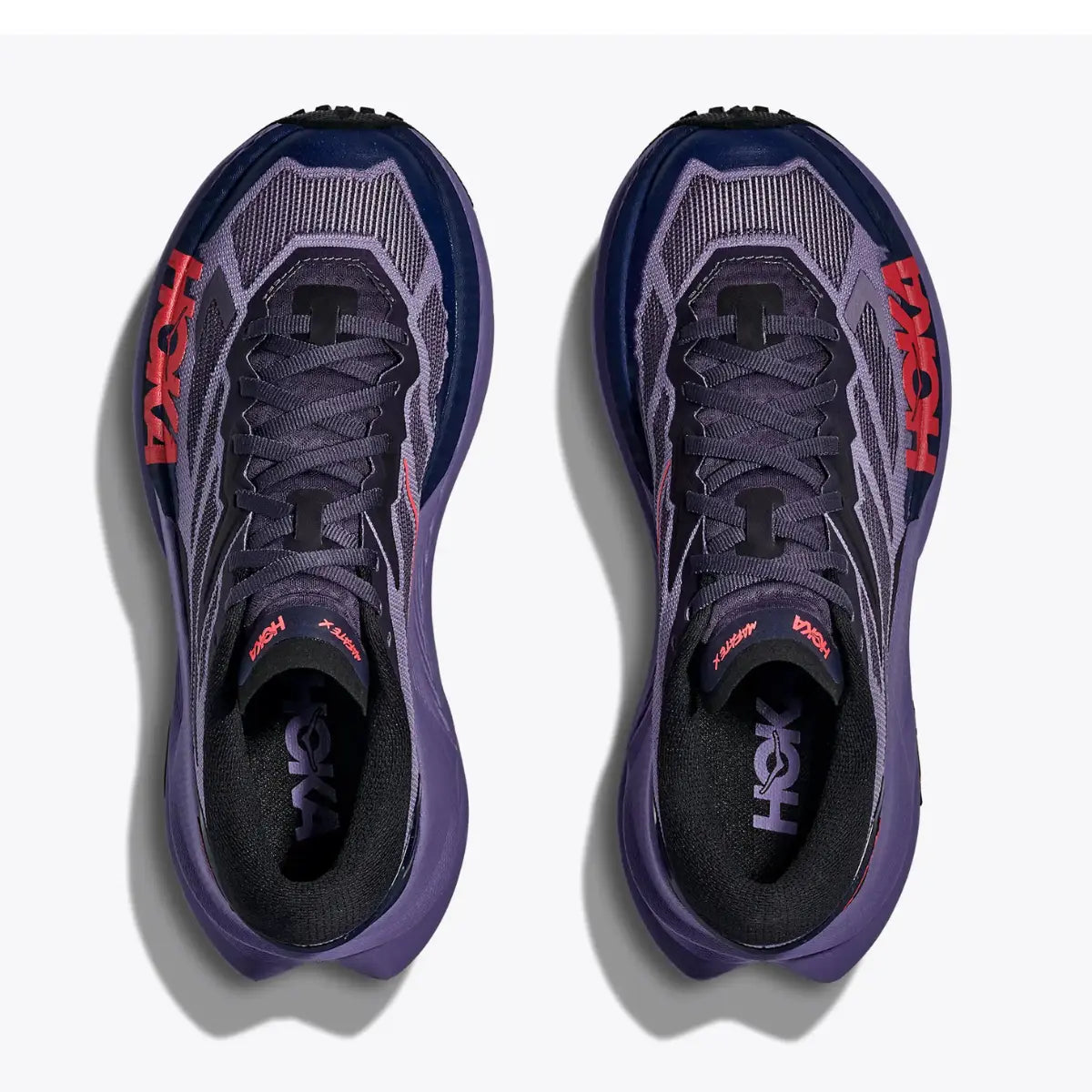Hoka Damenlaufschuhe Mafate X, berry jam / squid ink – Bild 