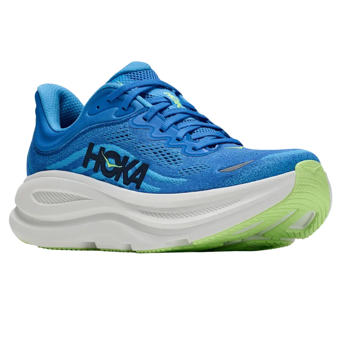 Hoka Herrenlaufschuhe Bondi 9, virtual blue / soft cobalt