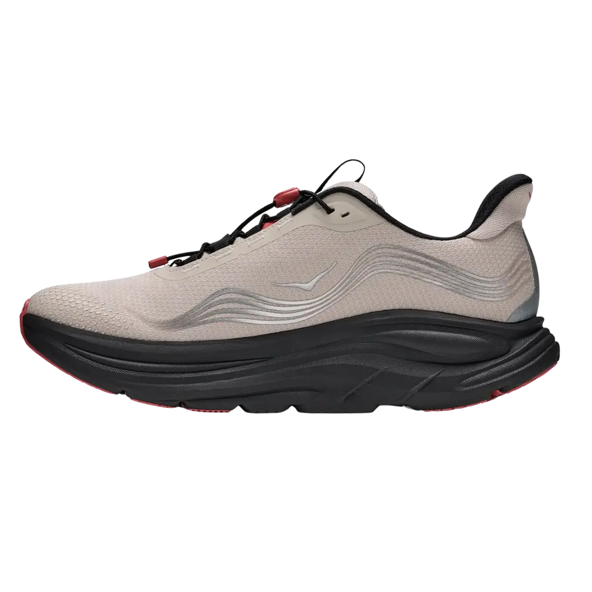 Hoka Herrenlaufschuhe Clifton 11 GTX, River Rock Grey/ Carbon black – Bild 