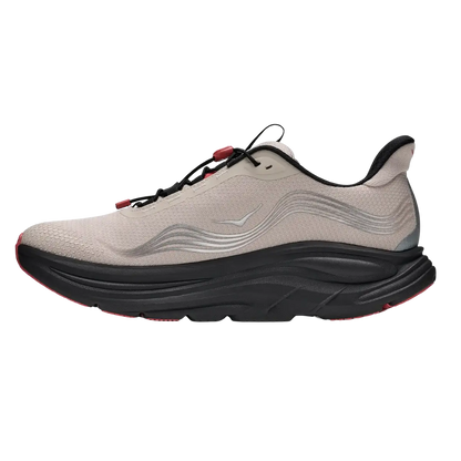 Hoka Herrenlaufschuhe Clifton 11 GTX, River Rock Grey/ Carbon black